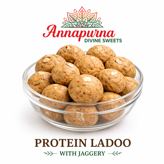 💪 Protein Ladoo – 4 Pulses Power with Jaggery