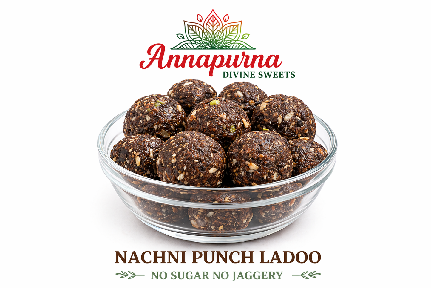 Nachni punch Ladoo ( No sugar No Jaggery)