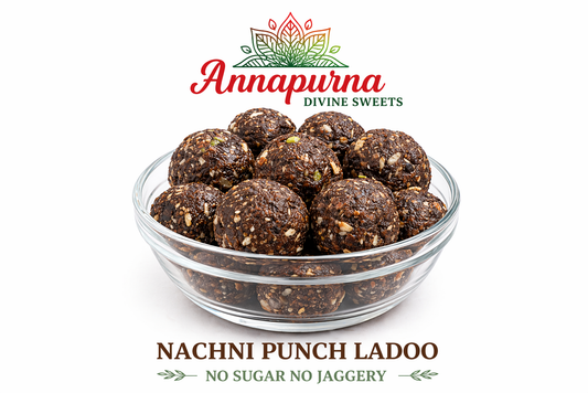 Nachni punch Ladoo ( No sugar No Jaggery)