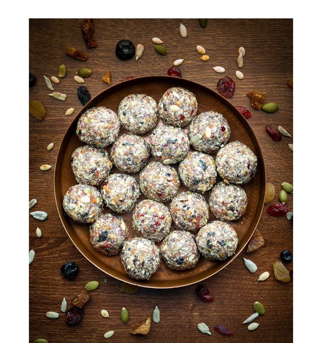 Seeds Berries Ladoo – Vegan Superfood Delight