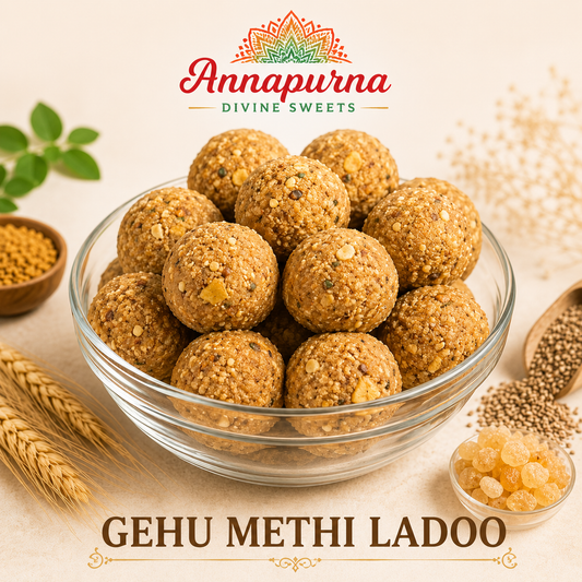 Gehu Methi Ladoo – Traditional Nourishing Wellness Ladoo