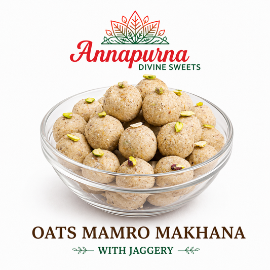Oats Mamro Makhana Ladoo – Premium Healthy Delight