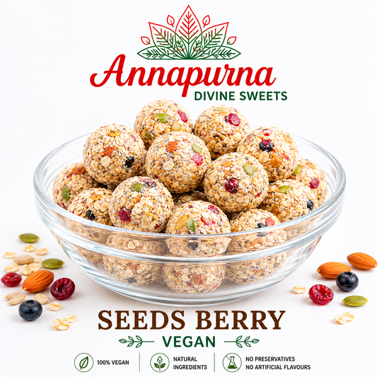 Seeds Berries Ladoo – Vegan Superfood Delight