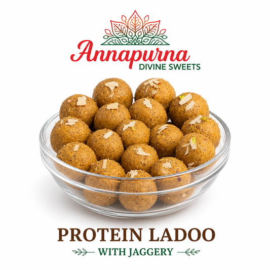 💪 Protein Ladoo – 4 Pulses Power with Jaggery